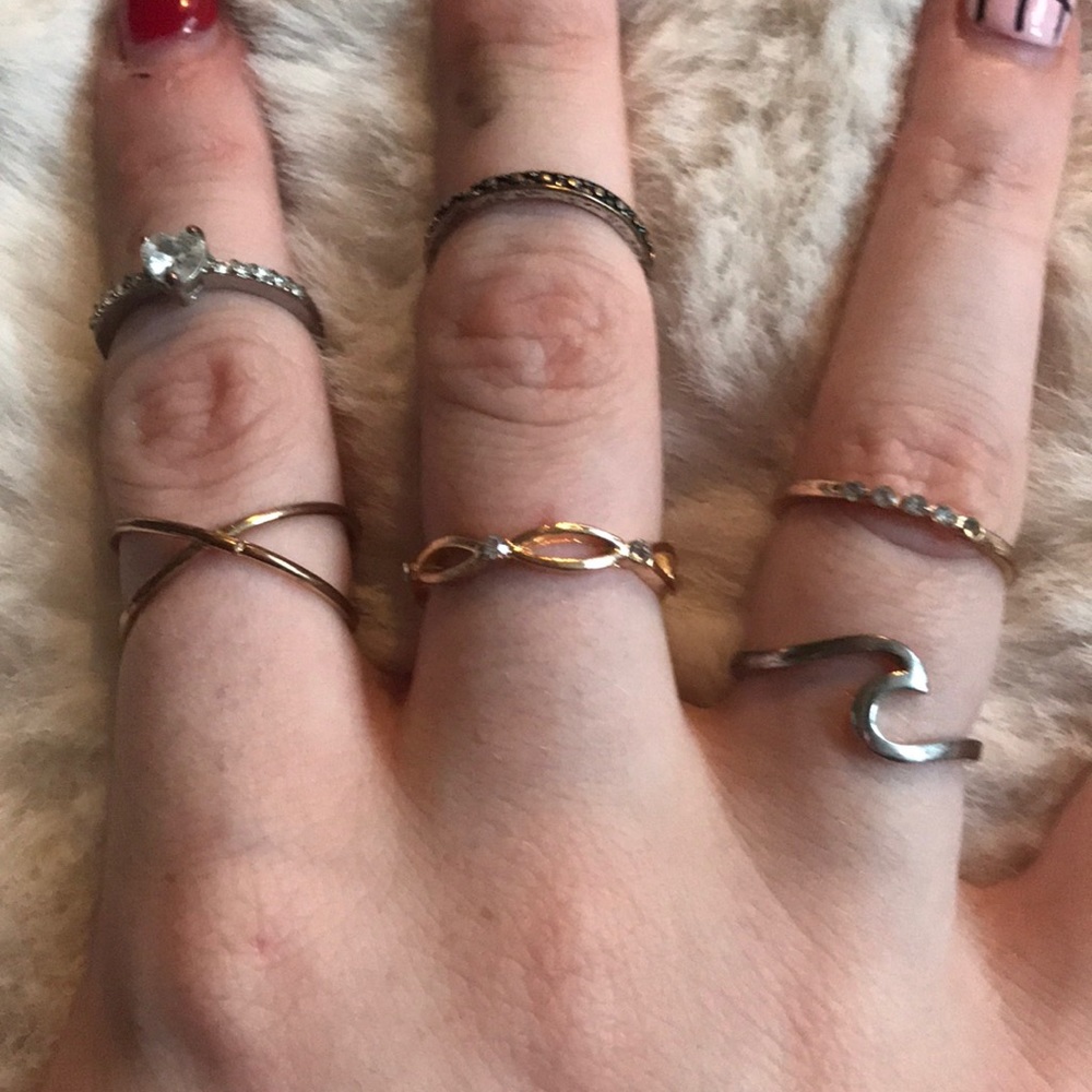 all different rings!! $6 each!